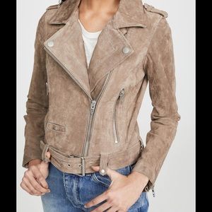 Blank NYC Suede Moto Jacket, Sz Medium.
